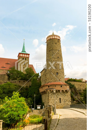 Bautzen , Saxony , Germany – August, 9th 2019: Bautzen , Saxony , Germany – August, 9th 2019: 58190200