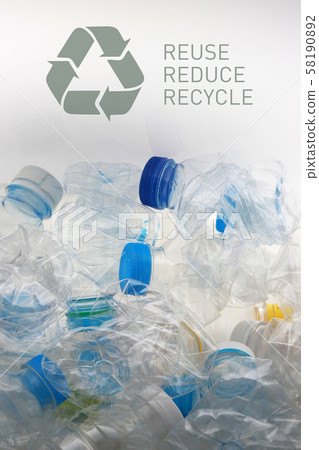 Pile of used PET bottles for recycle 6 Pile of used PET bottles for recycle 6 58190892