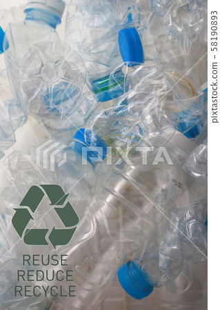 Pile of used PET bottles for recycle 5 Pile of used PET bottles for recycle 5 58190893