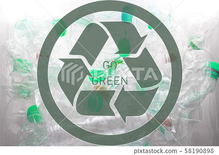 Pile of used PET bottles for recycle 1 Pile of used PET bottles for recycle 1 58190898