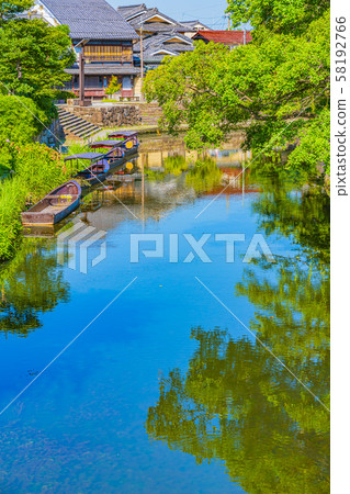 Shiga Omihachiman Hachimanbori 58192766