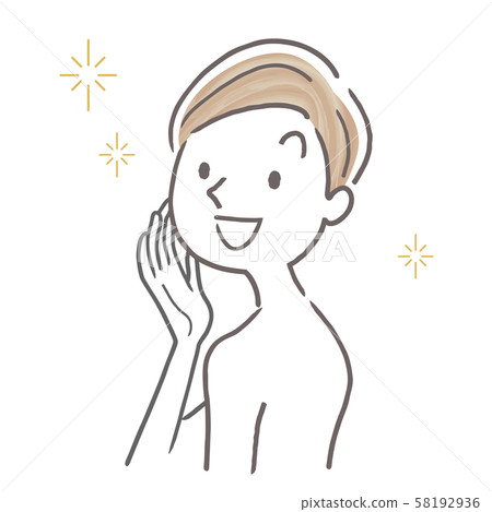 插圖素材：美容，護膚 58192936