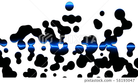 CG laser Laser beam reflected on liquid CG laser Laser beam reflected on liquid 58193047
