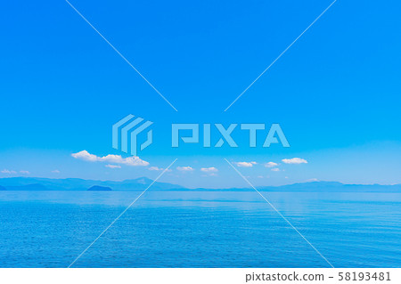 滋賀縣琵琶湖湖西風景 58193481