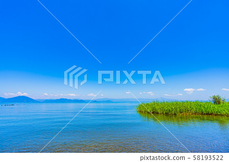 Shiga Prefecture Lake Biwa Kosai Landscape 58193522