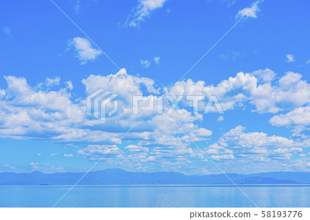 滋賀縣琵琶湖湖西風景 滋賀縣琵琶湖湖西風景 58193776