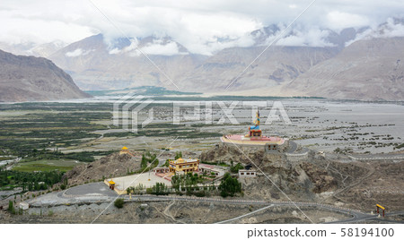 Maitreya Buddha statue in Ladakh, India 58194100