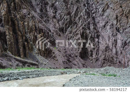 Mountainscape of Ladakh, North of India Mountainscape of Ladakh, North of India 58194217