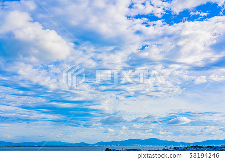 Shiga Prefecture Lake Biwa Kosai Landscape 58194246