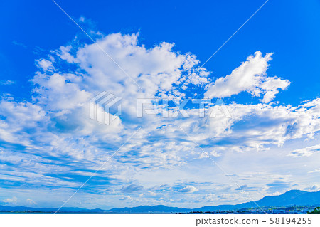 滋賀縣琵琶湖湖西風景 58194255