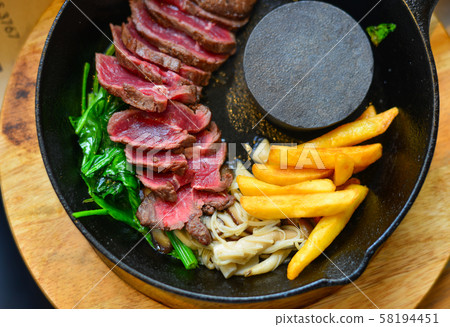 Traditional smoked barbecue wagyu beef Traditional smoked barbecue wagyu beef 58194451