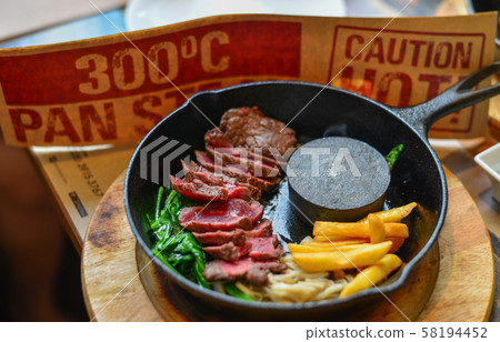 Traditional smoked barbecue wagyu beef Traditional smoked barbecue wagyu beef 58194452