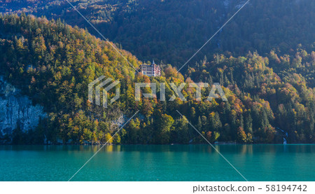 Beautiful scenery of Lake Brienz, Switzerland 58194742
