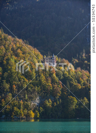 Beautiful scenery of Lake Brienz, Switzerland 58194743