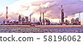 Complex panorama made from photos 58196062