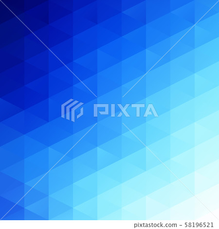 Blue Grid Mosaic Background, Creative Design 58196521