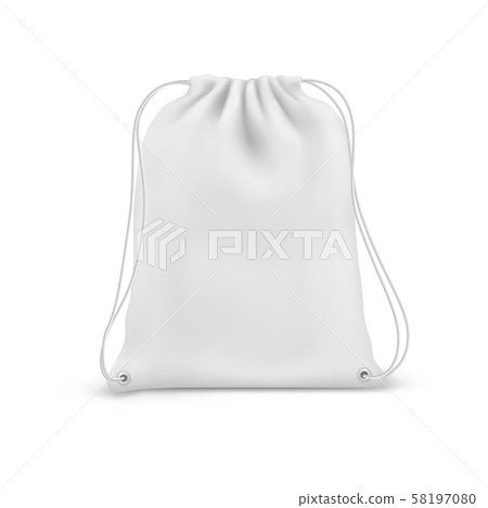 Drawstring bag, school and fitness backpack 3D Drawstring bag, school and fitness backpack 3D 58197080