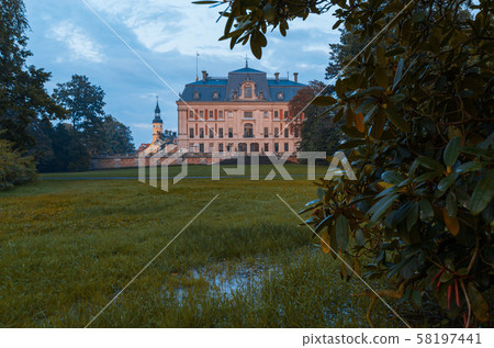 The Palace in the centre of Pszczyna 58197441