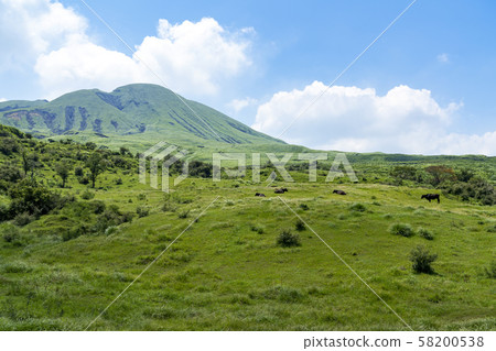 [Kumamoto Prefecture] Scenery of Aso / Kusen 58200538
