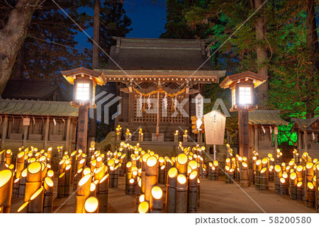 Azumino City Hotaka Shrine Shinchiku Lantern [Nagano Prefecture] 58200580