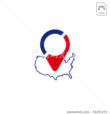 navigation icon or logo for american business navigation icon or logo for american business 58201253
