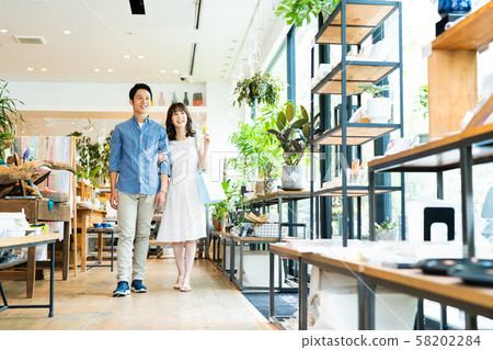 女士購物購物中心購物中心購物者購物中心 58202284