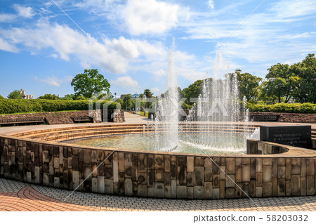 Peaceful Spring Nagasaki Peace Park Peaceful Spring Nagasaki Peace Park 58203032