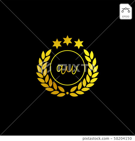 luxury AU initial logo or symbol business company luxury AU initial logo or symbol business company 58204150