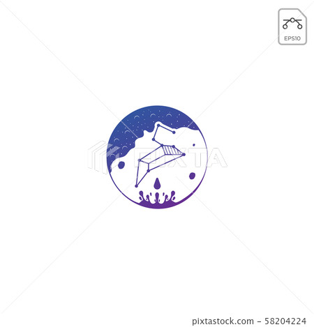 zodiak logo or symbol design vector element 58204224