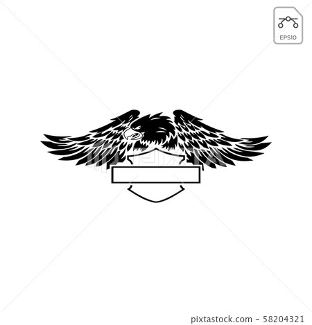 harley davidson emblem or icon abstract vector 58204321
