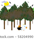Cat Jack O Lantern enjoys Halloween 12 58204990
