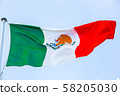 Mexican flag 58205030