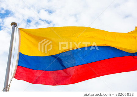 Colombian flag Colombian flag 58205038