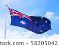 Australian flag 58205042