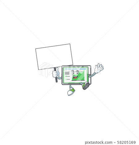 Bring board up chart horizontal table for report. 58205169