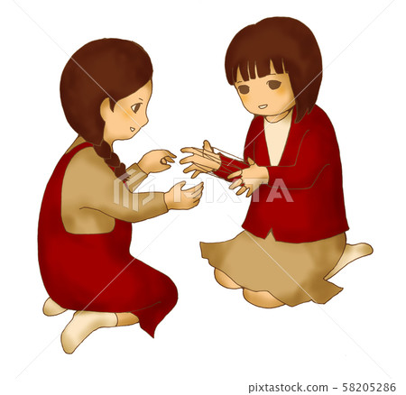 Ayatori children 58205286