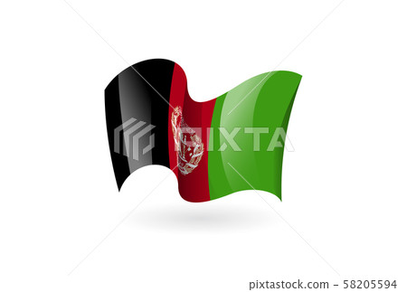 waving flag vector icon, national symbol, waving flag vector icon, national symbol, 58205594