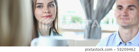 Business meeting in a cafe young beautiful men Business meeting in a cafe young beautiful men 58209462