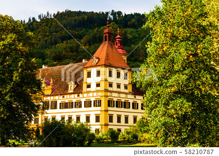 View at Eggenberg palace in Autumn tourist spot, View at Eggenberg palace in Autumn tourist spot, 58210787