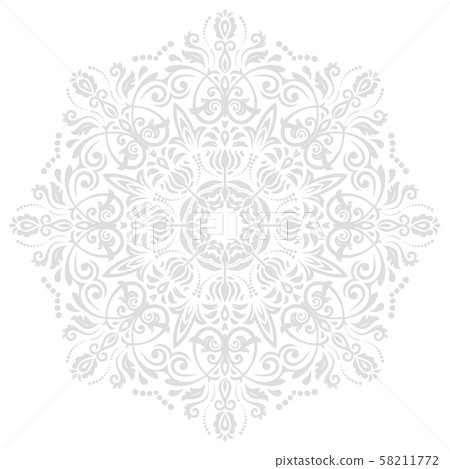 Oriental Abstract Vector Pattern Oriental Abstract Vector Pattern 58211772