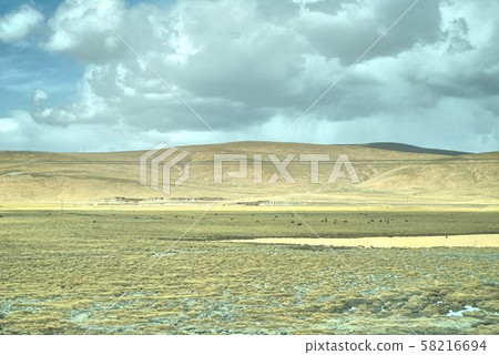 Tibetan village 58216694
