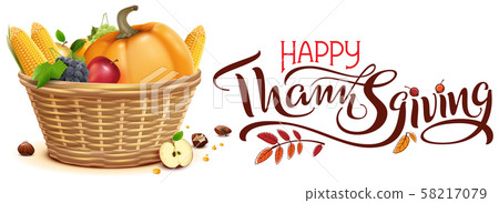 Happy Thanksgiving autumn harvest Festival. Full Happy Thanksgiving autumn harvest Festival. Full 58217079