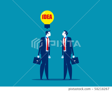 Brainstorming business team. Concept business Brainstorming business team. Concept business 58218267