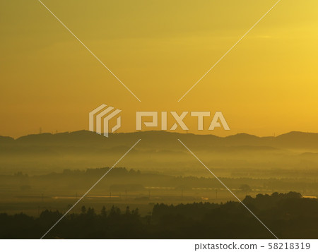 Roadside station "Uchinada Sunset Park" overlooks the north side of the Kawakitagata reclamation area 58218319