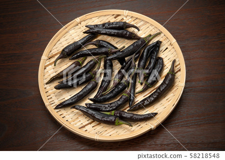 紫色辣椒 紫色辣椒 58218548