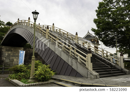 Fukuchiyama Castle Shoryu Bridge (Fukuchiyama City, Kyoto Prefecture) 58221090