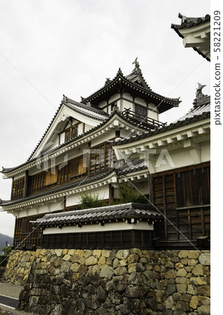 Fukuchiyama Castle Tenshukaku, Fukuchiyama City, Kyoto Prefecture 58221209
