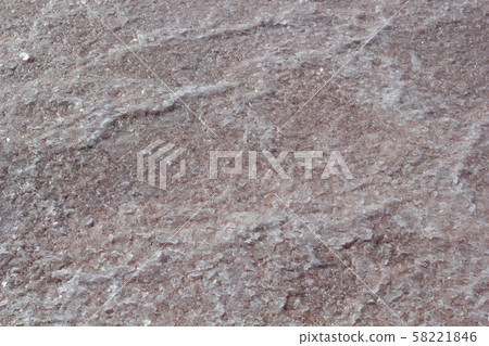 Natural pink salt crystal texture on the sand, macro, close up, lamellar structure 58221846