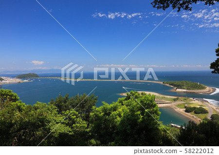 Awaji Hashidate/Narigashima/Narugashima (Ishiishi Park, Cape Ishiishi Observatory) "Japanese Heritage" 58222012