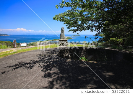 Awaji Bridge, Narugashima / Narugashima (from Narigashima, Naritasan Summit Observatory) and Battery Ruins Awaji Bridge, Narugashima / Narugashima (from Narigashima, Naritasan Summit Observatory) and Battery Ruins 58222051